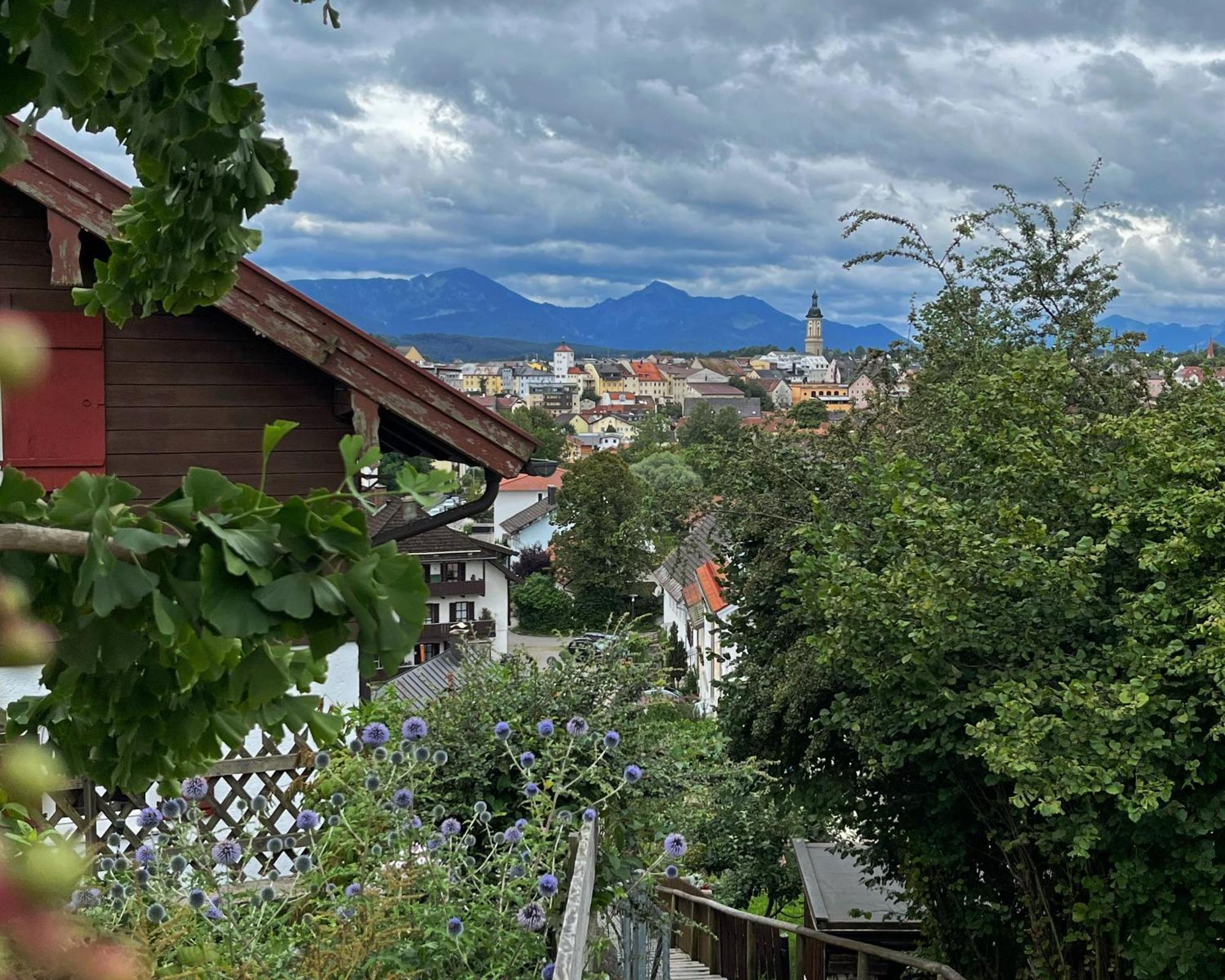 Ferienwohnung Gartenglueck Traunstein Exterior foto